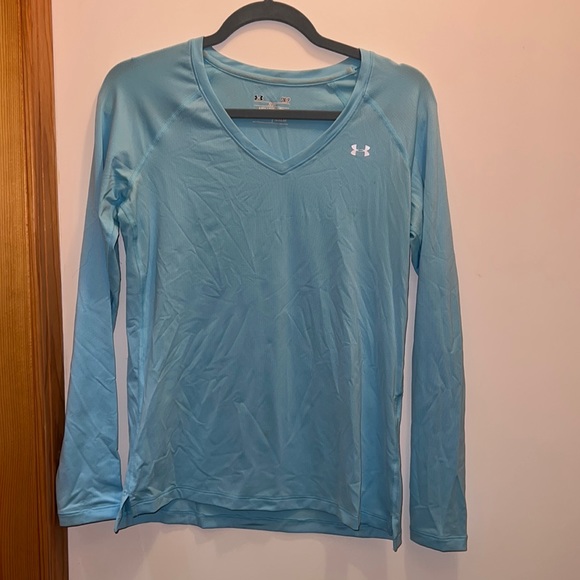 Under Armour Heat Gear Womens Fitted Long Sleeve size Small - Picture 1 of 5